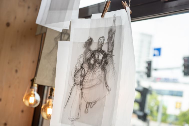 Wernisaż prac pleneru plastycznego Ruch